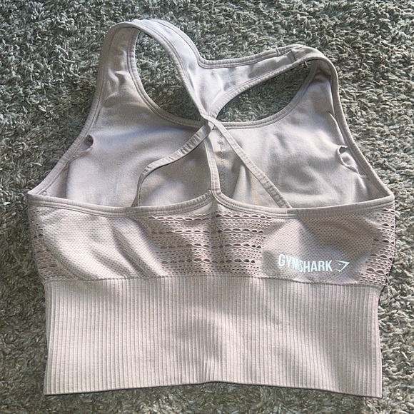 Gymshark taupe medium sports bra - Picture 3 of 3